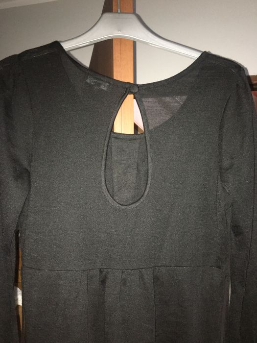 Sukienka Next s/m tunika ciążowa czarna