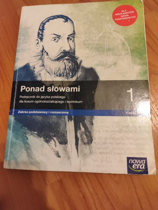 Ponad słowami podręcznik część 2 do klasy 1 ponadpodstawowej