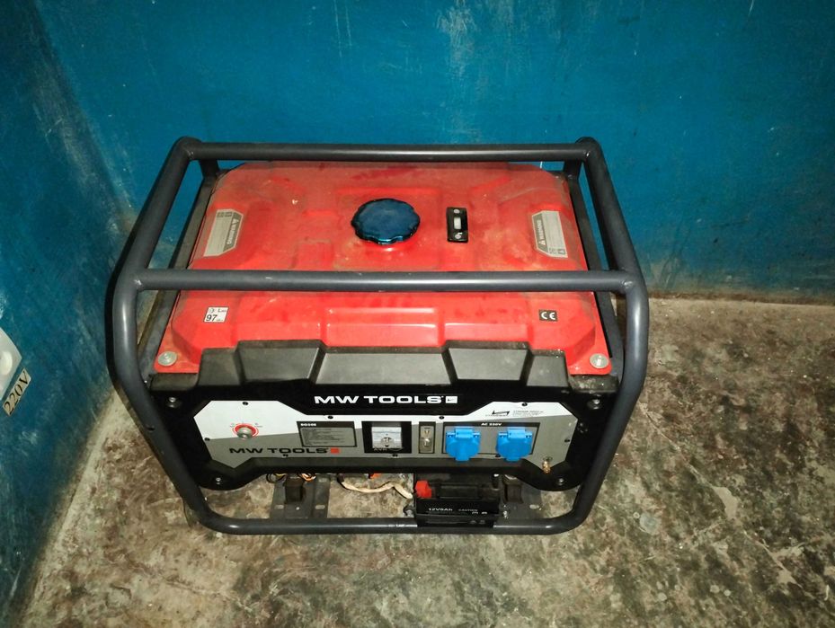 Генератор 5квт бензиновий однофазний MW TOOLS BG 50E