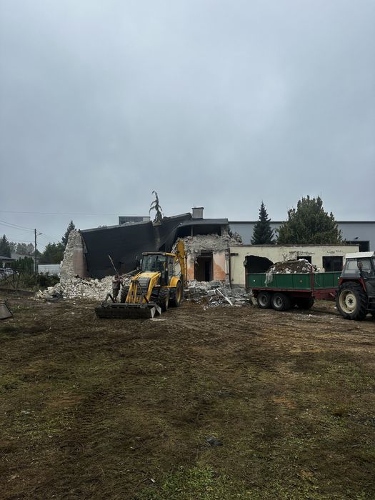 Koparka | Minikoparka | Rozbiórki | Wyburzenia | Roboty Ziemne | Kucie