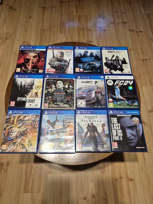 Gry na Playstation5 Ps4.Tekken 7,Days gone,Dying light,Wiedzmin 3,Nfs