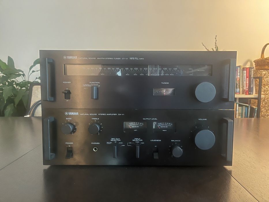 Yamaha CA-V1 + Yamaha CA-T1 wzmacniacz i tuner