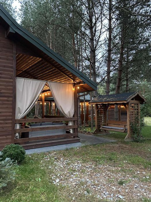 Wolne terminy! Leśna Oaza Roztocza Balia/Ruska Bania/Jacuzzi, Sauna