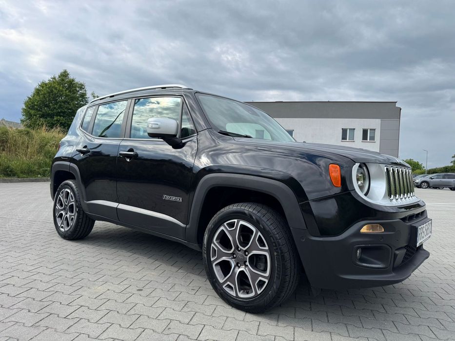 Jeep Renegade Jeep Renegade 2.0 MultiJet 140 KM 4x4 Limited Automat Skóra VAT-Marża