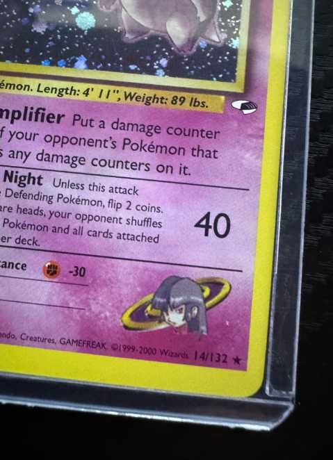 Sabrina's Gengar Holo 1ª Edição 14/132