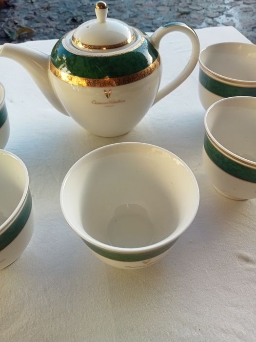 conjunto de chá 5 peças Geovani Valentino.