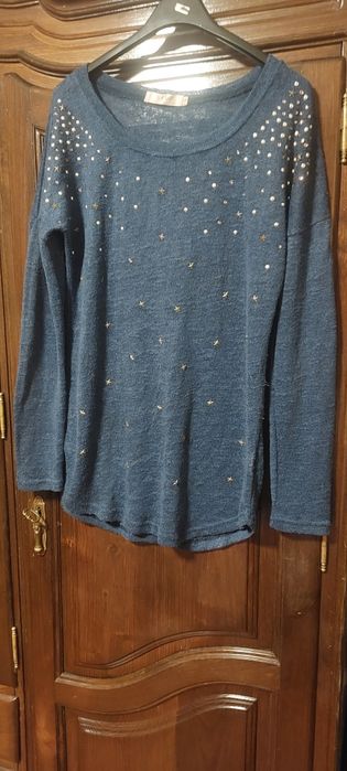 Camisola azul marinho L