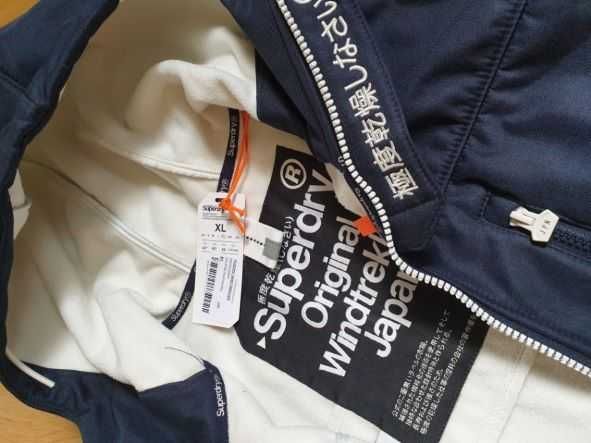 Superdry , Softshell kurtka wiosenno-jesienna , dostępne XL i L Nowa