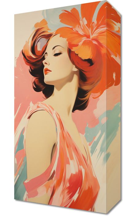 Obraz 20x40cm Kwiatowa Melodia