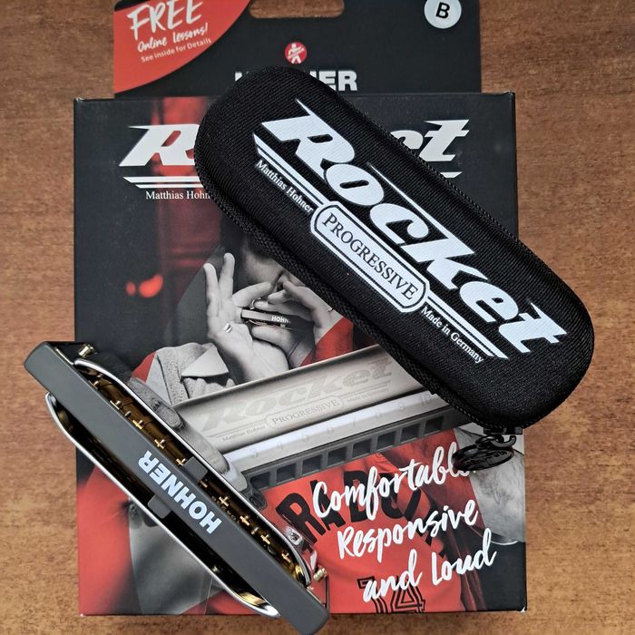 Губна гармошка Hohner Progressive Rocket M2013126X B-major