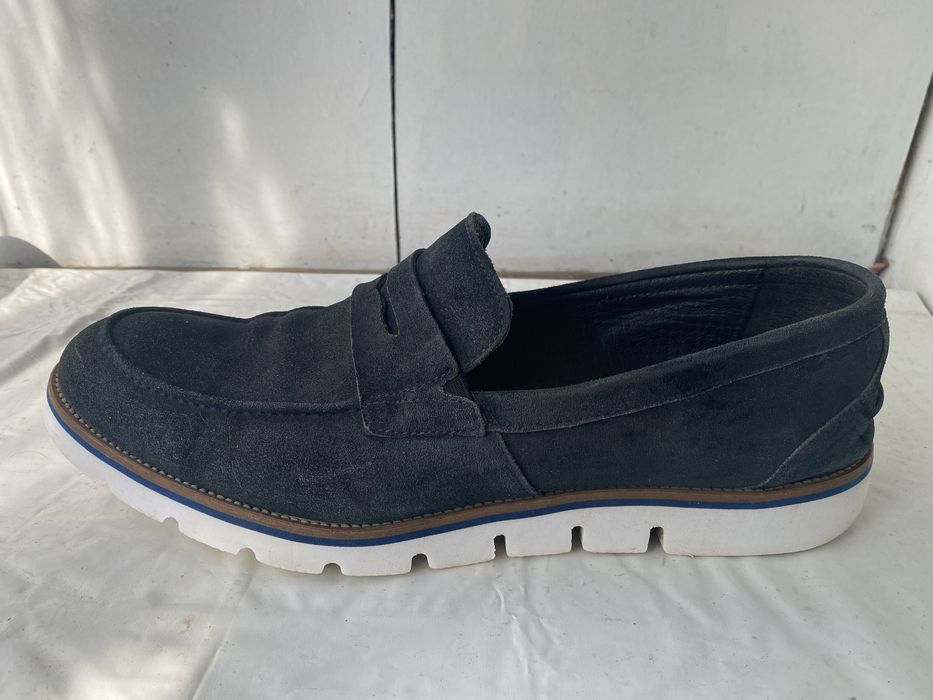 Макасины LEGERO Австрия/31см по стельке/натурал.замш и внутри кожа.