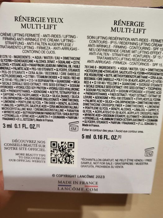 Lancome Renergie Multi-Lift