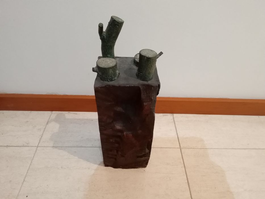 Pedra em xisto decorativa