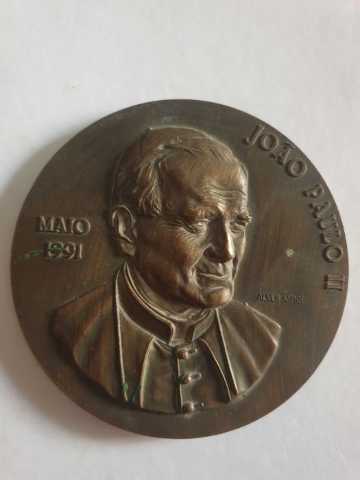 Medalha Visita Papa João Paulo II