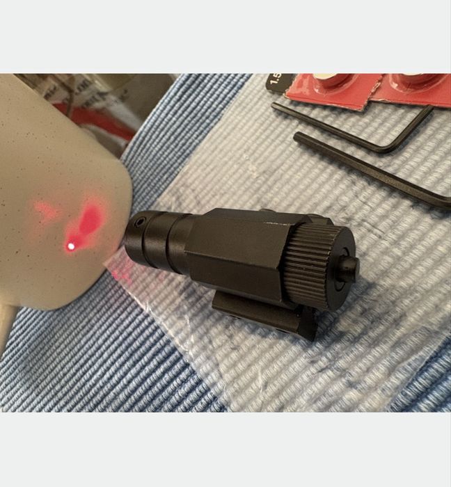 Mira laser para pistola airsoft/co2