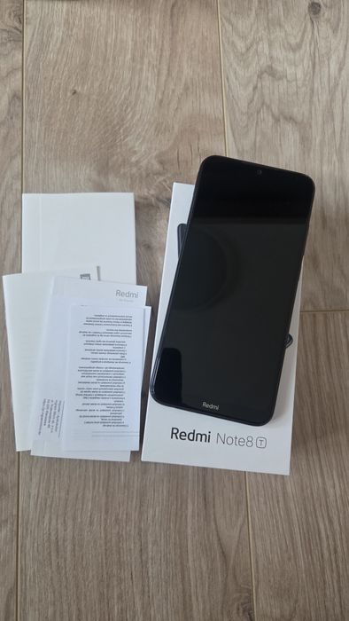 Świetny  Xiaomi Redmi Note 8T (4GB/64GB)  Moonshadow Grey płatności NF