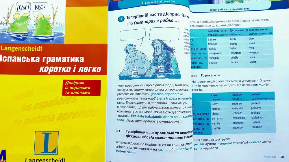 Іспанська граматика коротко і легко довідник із вправами та ключами
