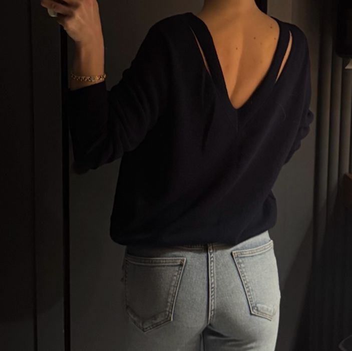 Sandro светр оригінал кашемір шерсть