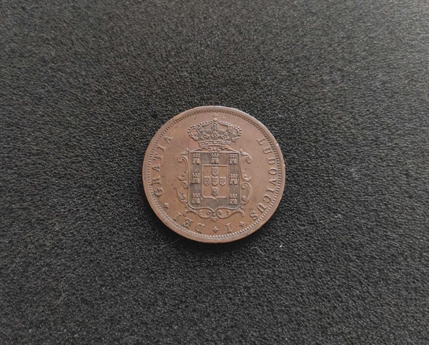 Moeda V Reis 1874 - Bela