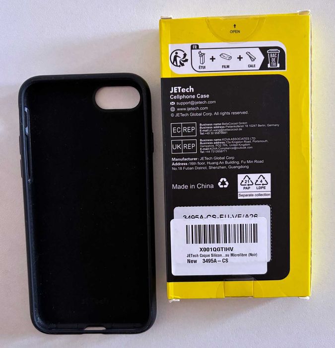 Capa em silicone para iPhone - 4,7 inch (iPhone SE) - NOVA!