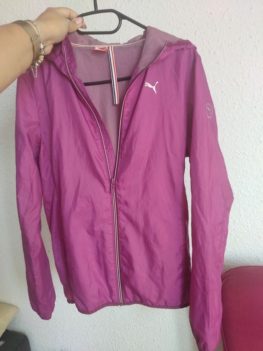 Kurtka puma wiatorka 36 S różowa