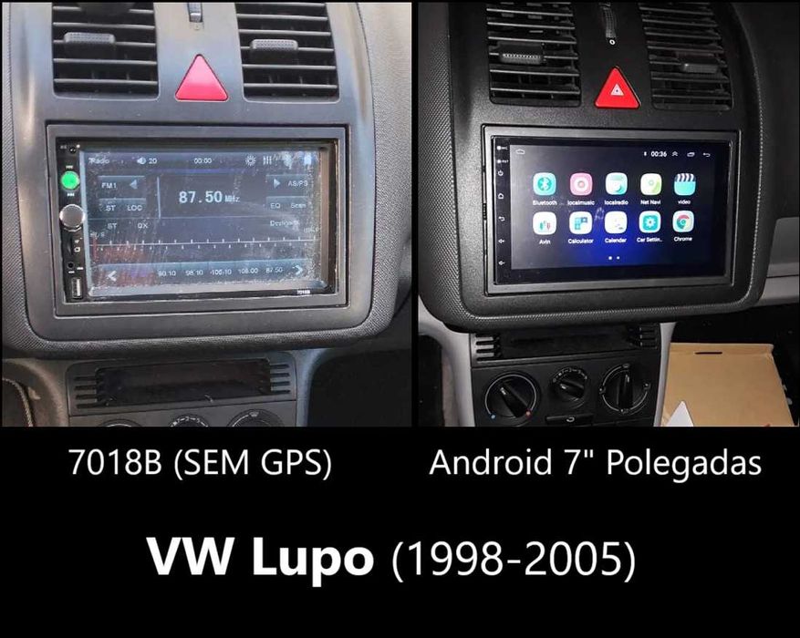 Rádio 2DIN • VW • Golf Passat Bora Polo Sharan Jetta T4 • Android GPS