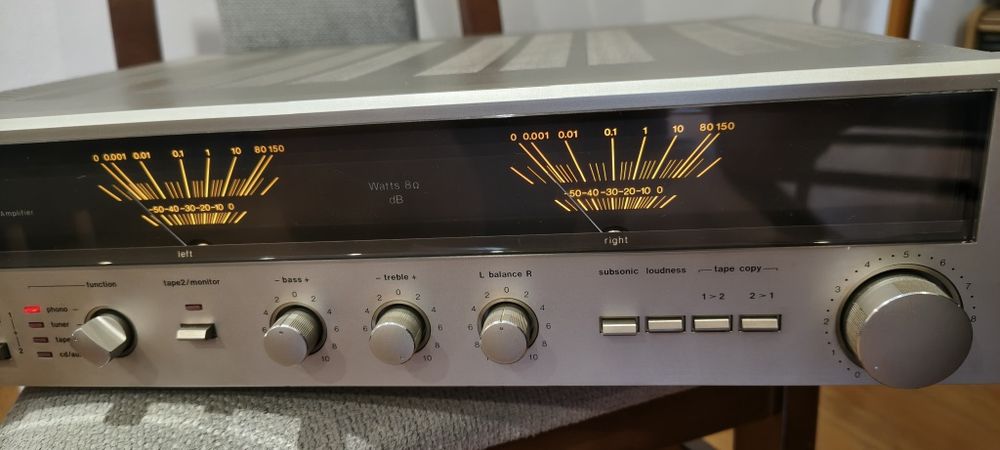 DUAL CV 1460 – wzmacniacz stereo – klasyczny niemiecki Hi-Fi