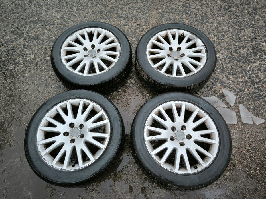 Audi felgi 17 z oponami zimowymi