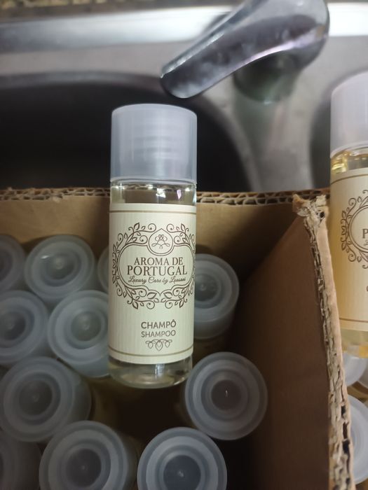 Amenities shampoo sabonete e gel