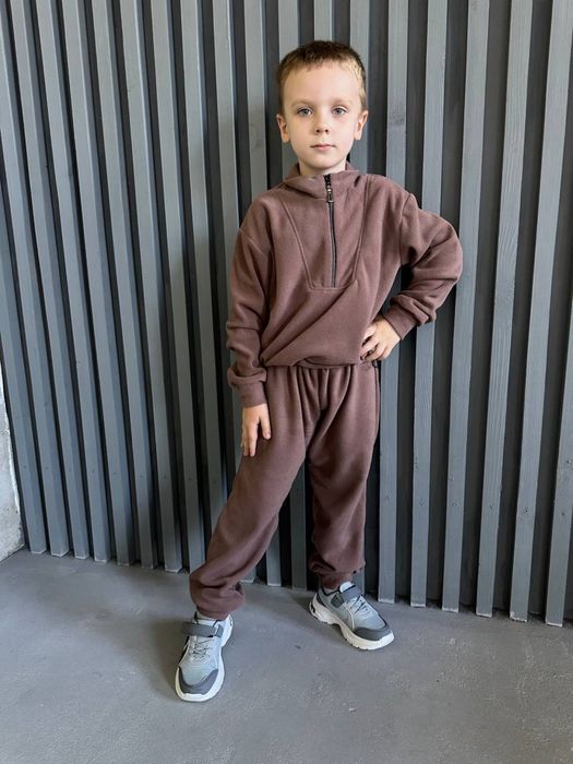 Костюм дитячий спортивний теплий флісовий різні кольори і розміри