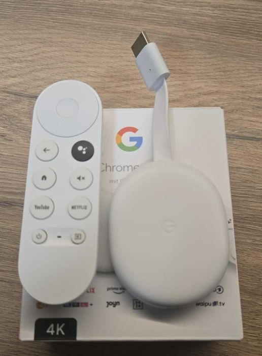 Przystawka Google Chromecast 4.0 pełna wersja 4K! Google HOME