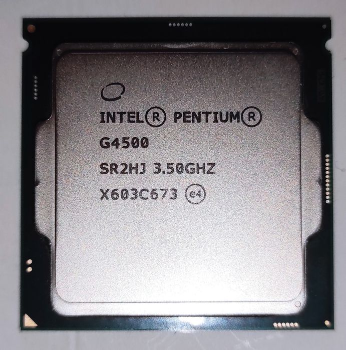 Intel G4500 3.5Mhz (аналог I3) s1151