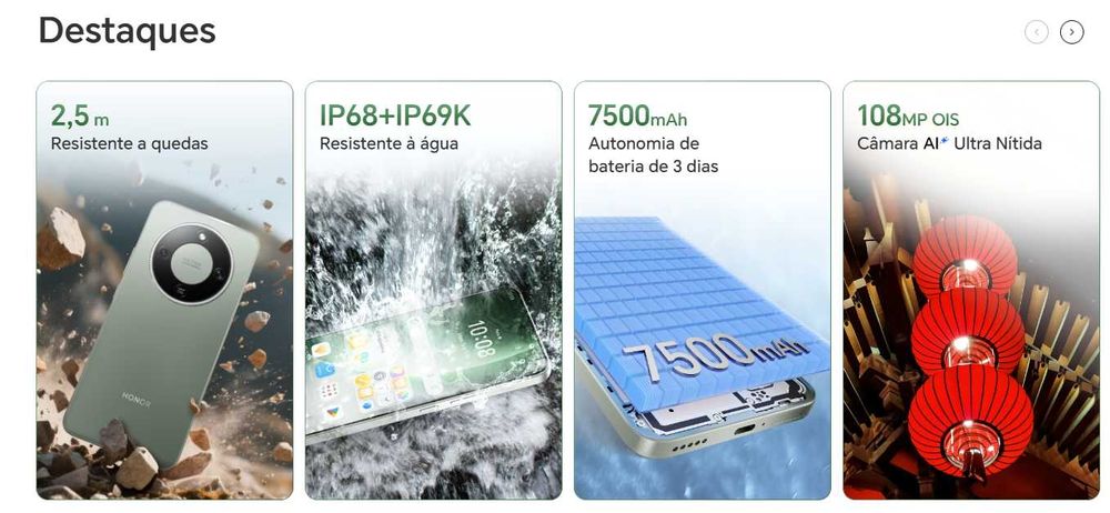 HONOR Magic8 Lite 8gb 512gb, caixa aberta