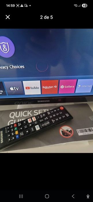 SAMSUNG Smart TV 32"faço entrega  82 cms