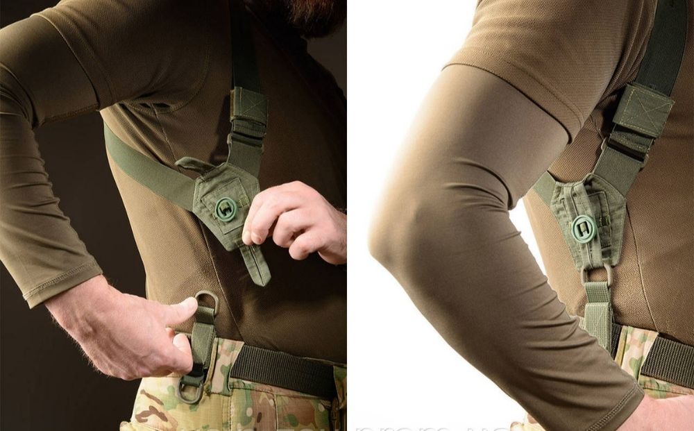Підтяжки для штанів, чоловічі, військові, тактичні,на гудзиках