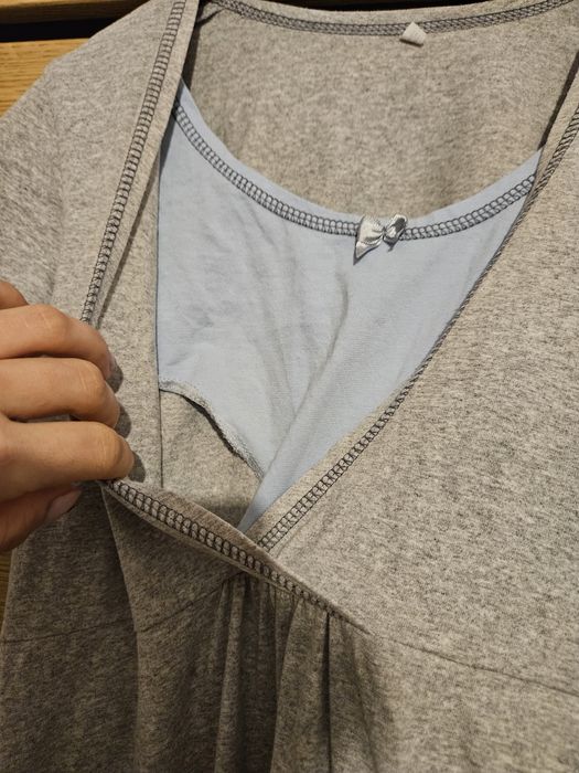 Zestaw 3 koszul ciążowych/ po porodzie.  Rozmiar S/M