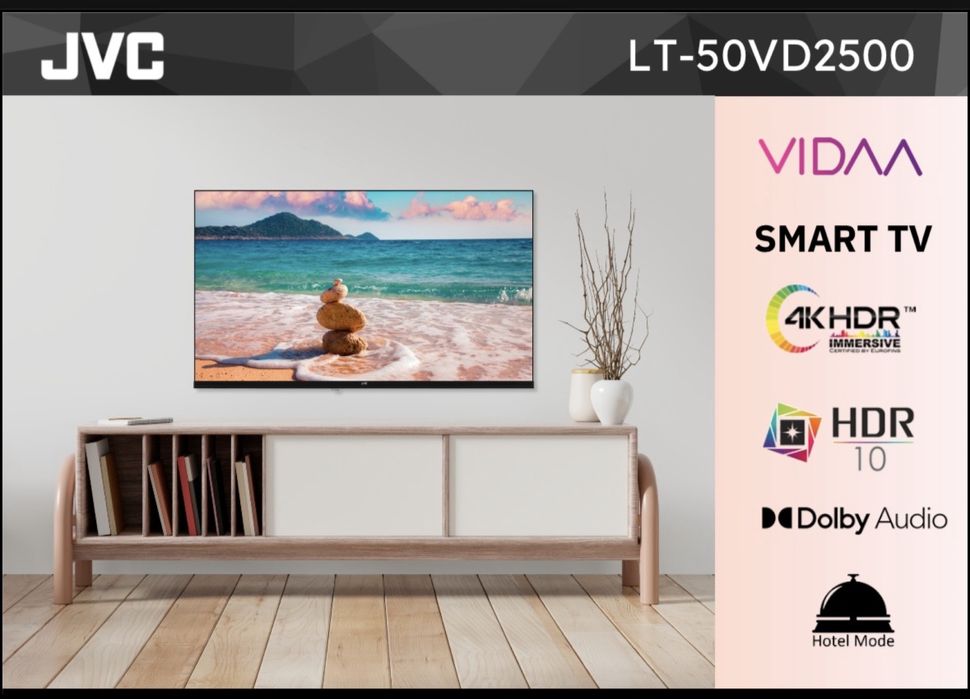 Tv JVC 50 polegadas