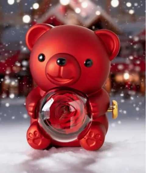 Скринька для прикрас +троянда +кільце +підвіска Шкатулка для украшений