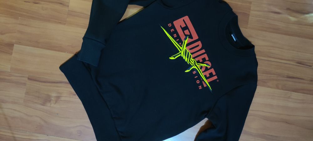 Diesel bluza chłopięca 164 14 L czarna