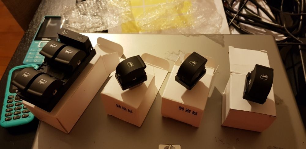 Comando botões de vidros Audi A4