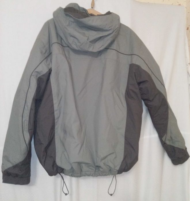 Куртка columbia мужская теплая деми, цвет серый, xl,56-58 р,182-187 см