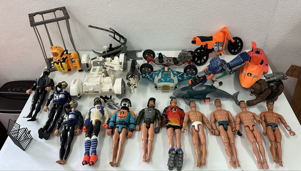 Action Man Coleção Anos 90