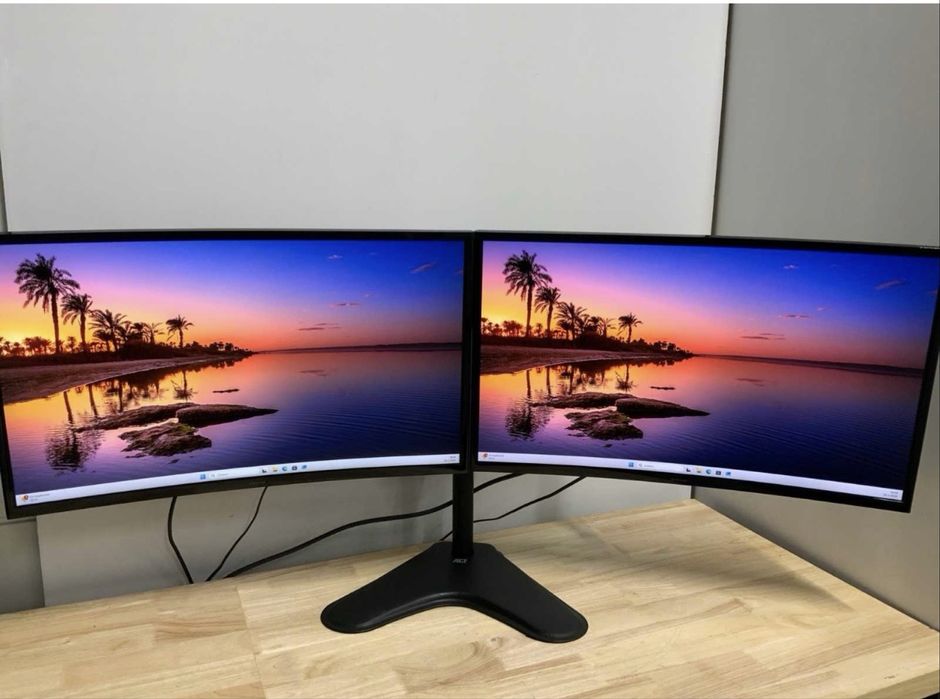 Monitor Curvo Samsung 27” com suporte