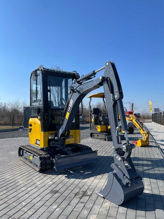 NEX N18 silnik KUBOTA minikoparka 3 łyżki szybko i złącze hydrauliczne