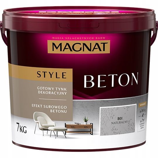 MAGNAT Style Beton B01 Naturalny 7kg