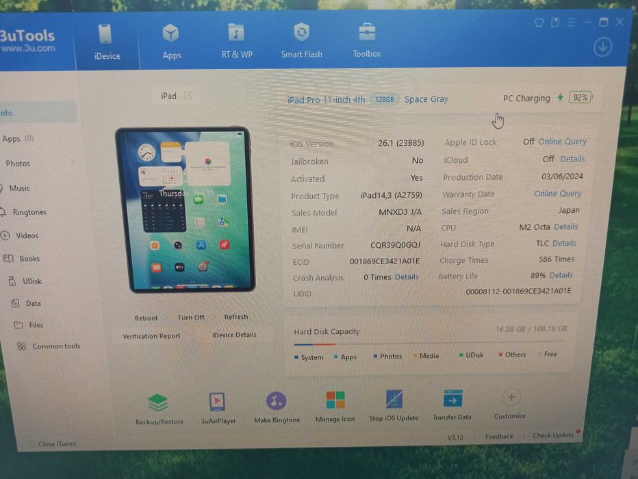 iPad Pro 11 (2022) M2 128GB