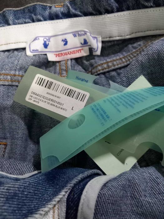 Spodenki jeans Off White rozmiar L
