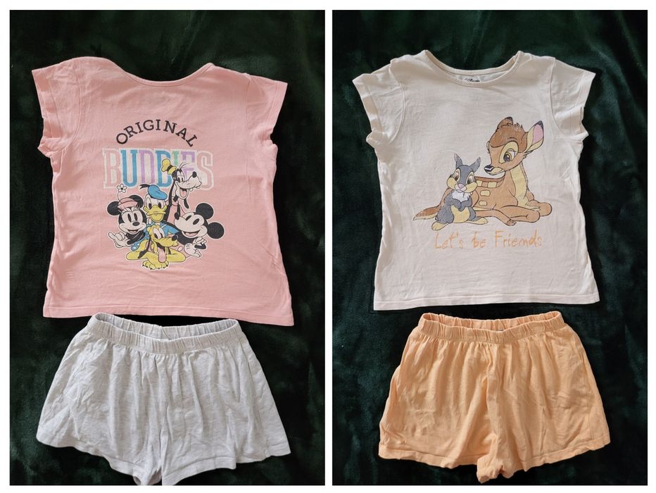 2x piżama dla dziewczynki Disney 116/122