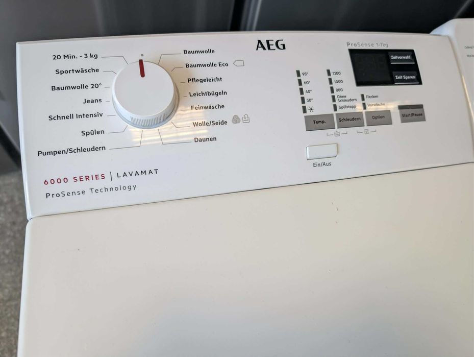 Pralka Electrolux | Ładowana od góry | 7kg wsad | 1200 obrotów | A+++ | Niemiecka | Gwarancja