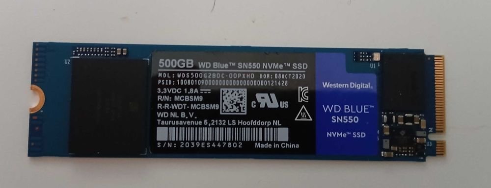 SSD  M.E nvme  WD Blue 500GB